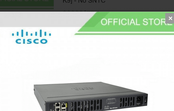 Cisco 4331 Integrated Service Router [ISR4331/K9] - No SNTC