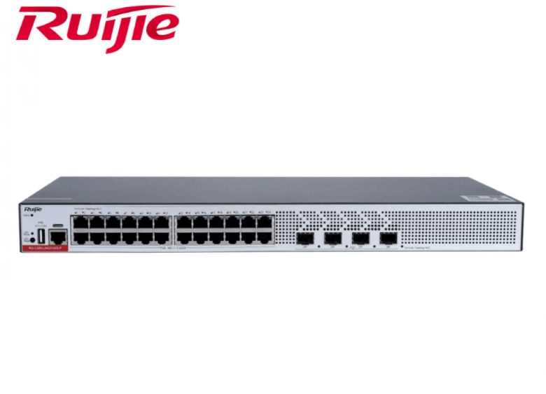 Ruijie 24-Port GE Electrical Layer 3 Managed Access Switch With PoE+ RG-CS83-24GT4XS-P