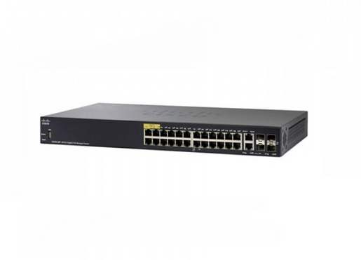 Cisco SG350-28MP-K9-EU, 10-port Gigabit POE Managed Switch