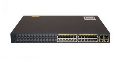 Cisco WS-C2960+24PC-S Catalyst 2960 Plus 24 10/100 PoE + 2 T/SFP LAN